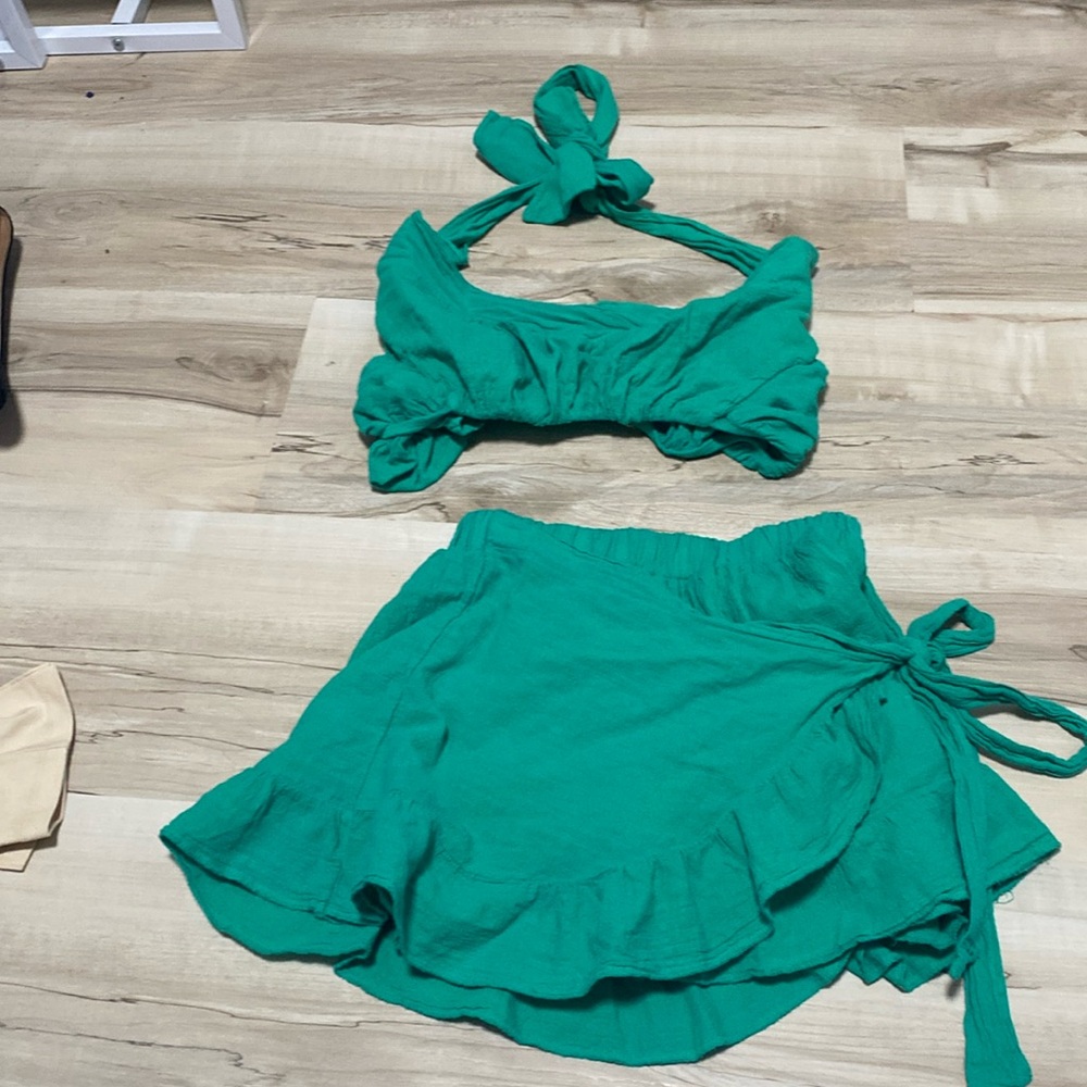 Great beach outfit.